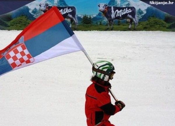 skijanje zastava
