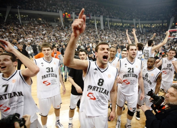 Košarka: Partizan - Makabi / foto: blic.rs