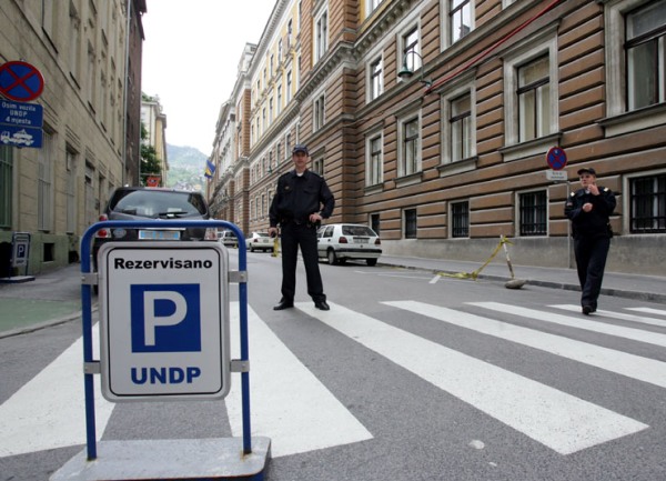 Evakuisan Opštinski i Kantonalni sud/Foto: DEPO