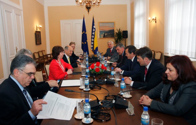 Predsjedništvo BiH sa Catherine Ashton