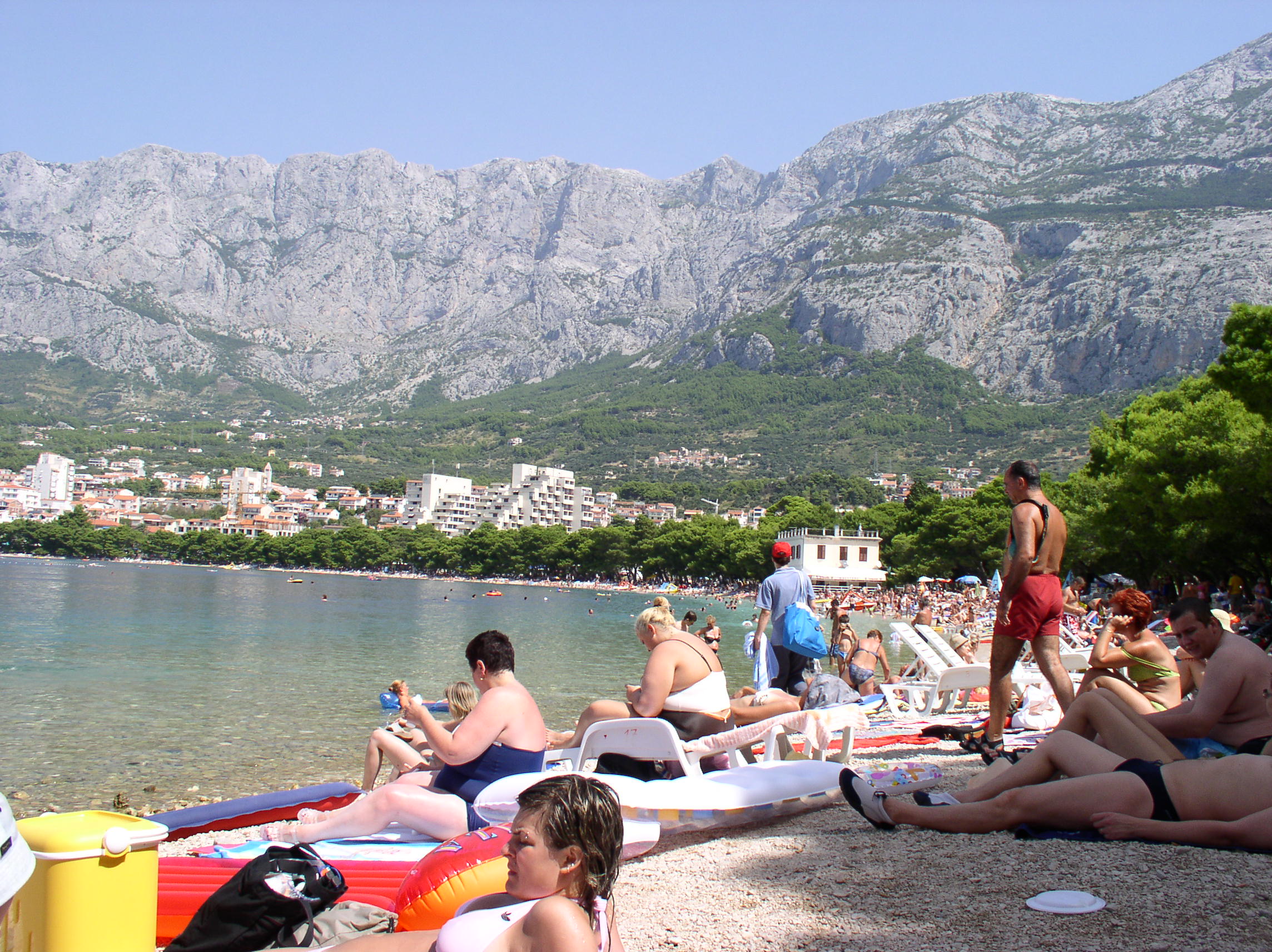 Plaža u Makarskoj Plaža u Makarskoj