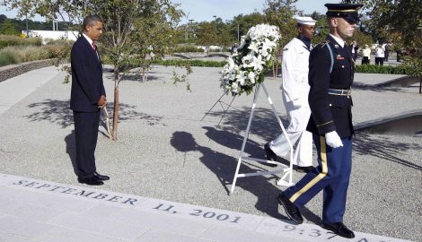 Obama na obilježavanju godi&scaron;njice ispred Pentagona / Foto: AP