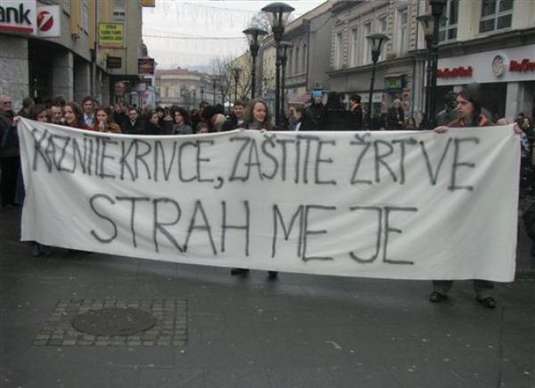 Protesti u Tuzli; FOTO: slobodnaevropa.org