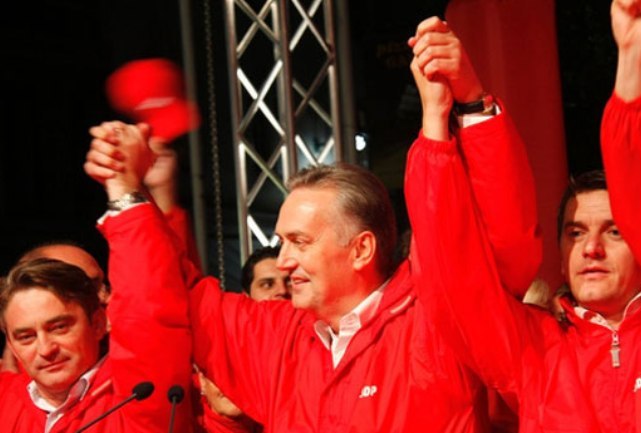 Željko Kom&scaron;ić-Zlatko Lagumdžija-Damir Hadžić