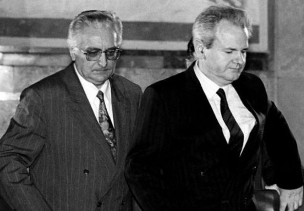 Franjo Tuđman i Slobodan Milo&scaron;ević