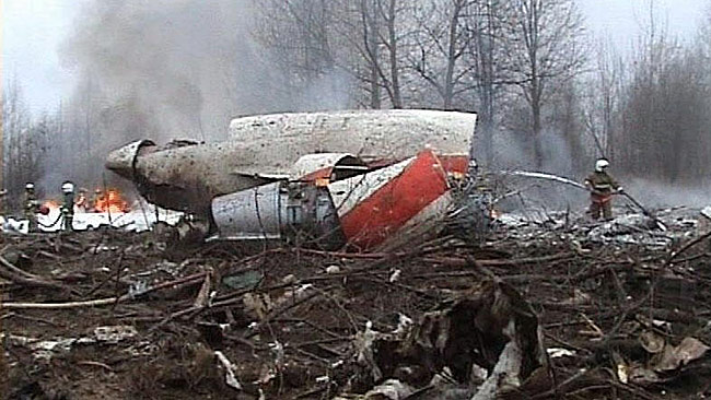 Avionska nesreća u kojoj je poginuo Lech Kaczynski