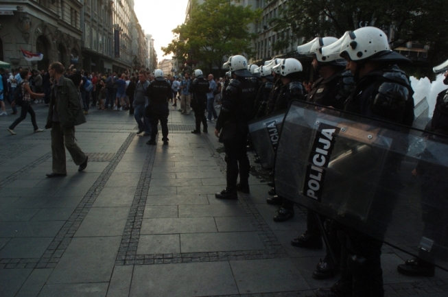 Protesti u Beogradu zbog hap&scaron;enja Mladića