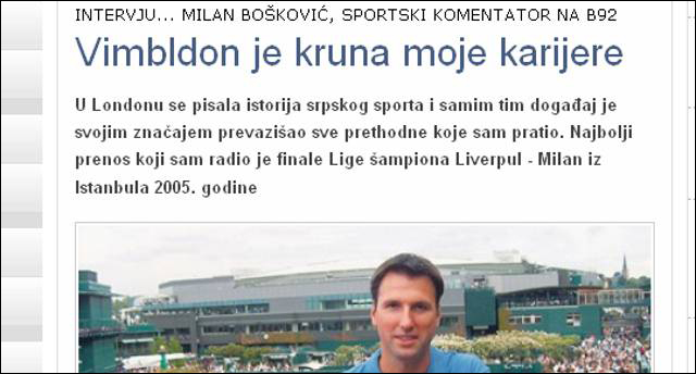 vimbldon je kruna moje karijere vimbldon je kruna moje karijere