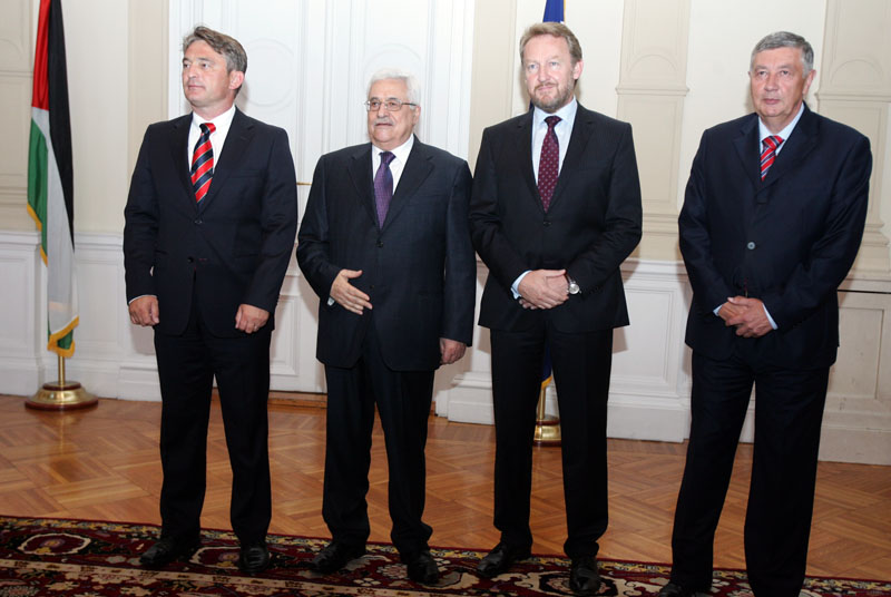Abbas se sastao se sa članovima državnog Predsjedni&scaron;tva i s ministrom vanjskih poslova Svenom Alkalajem/ Foto: DEPO PORTAL