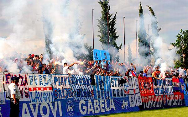 Navijači GO&Scaron;K-a; foto: Bljesak.info