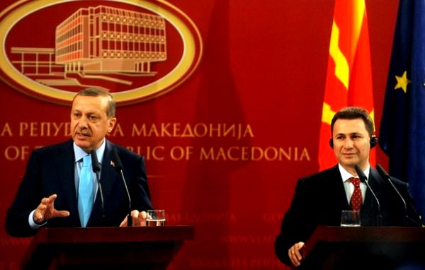 Recep Tayyip Erdogan i Nikola Gruevski; foto: Getty Images Recep Tayyip Erdogan i Nikola Gruevski; foto: Getty Images