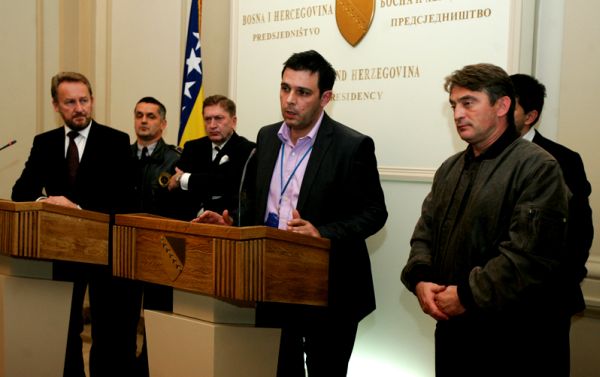 Sastanak Predsjedni&scaron;tva BiH i predstavnika sigurnosnih organa; foto: Depo.ba