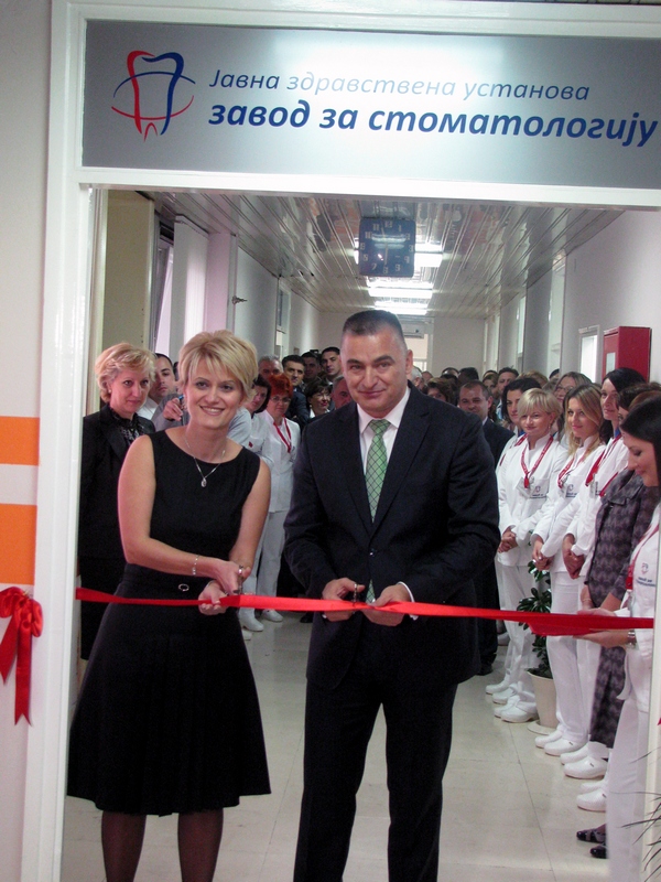 &Scaron;krbić otvorio Stomatologiju; FOTO: SRNA