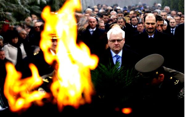 Ivo Josipović: Vukovar je simbol i motivacija da radimo vi&scaron;e i bolje i ostvarimo dobro za na&scaron;e građane; foto: Reuters