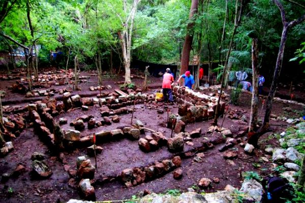 Kuhinja je otkrivena u arheolo&scaron;koj zoni Kabaha, na Yucatanu; foto: INAH 