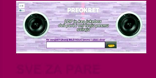 &Scaron;ala na račun ldpa