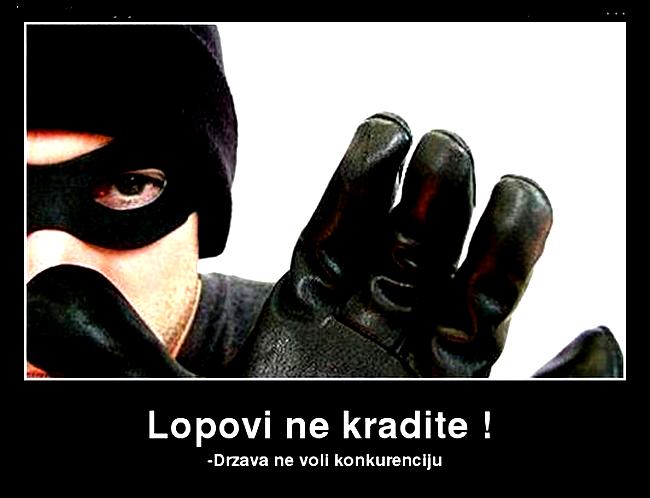 Lopovi ne kradite