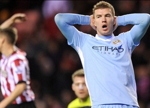 edin dzeko poraz