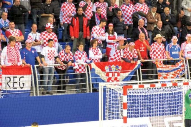 hrvatski navijaci rukomet