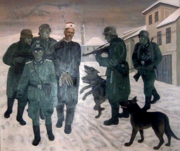 Slika iz gradske Vijećnice u Velikoj Kladu&scaron;i, 2