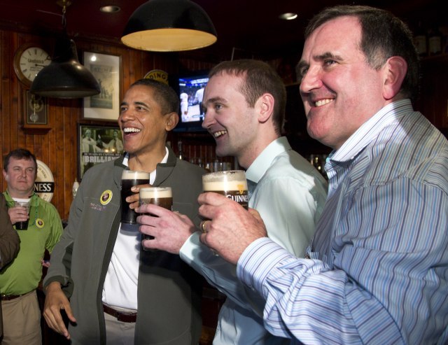 Obama u pabu proslavio Sv. Patrika Obama u pabu proslavio Sv. Patrika