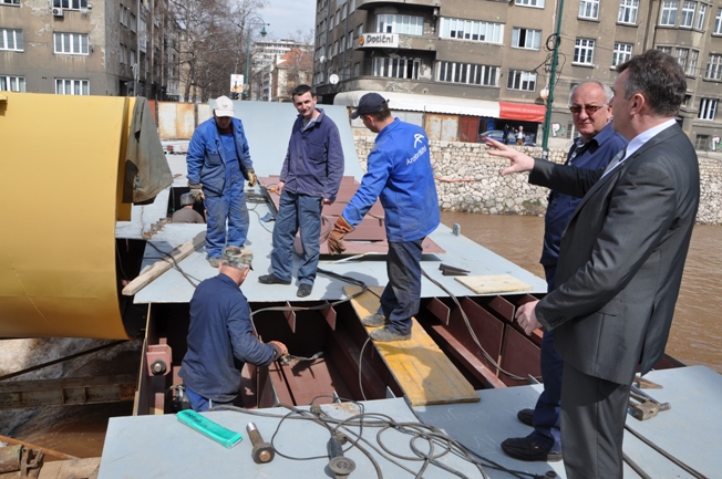 Novi most kod ALU
