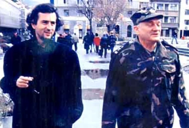 Bernard-Henri Levy sa Jovanom Divjakom Bernard-Henri Levy sa Jovanom Divjakom
