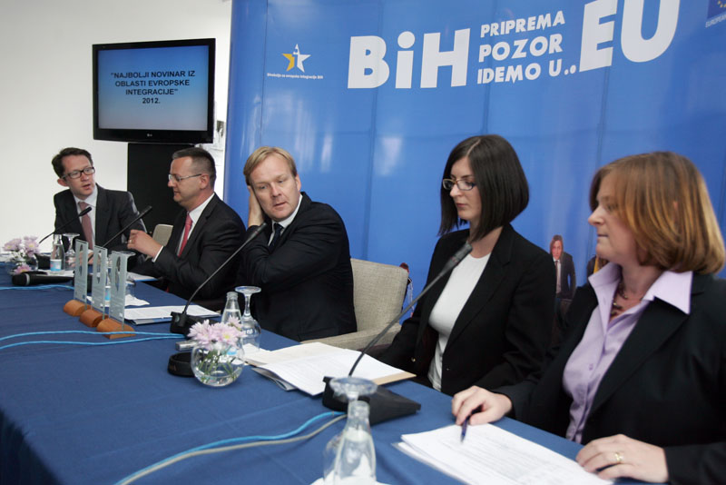 dodjela nagrada - najbolji novinari iz oblasti evropske integracije/ Foto: DEPO PORTAL dodjela nagrada - najbolji novinari iz oblasti evropske integracije/ Foto: DEPO PORTAL