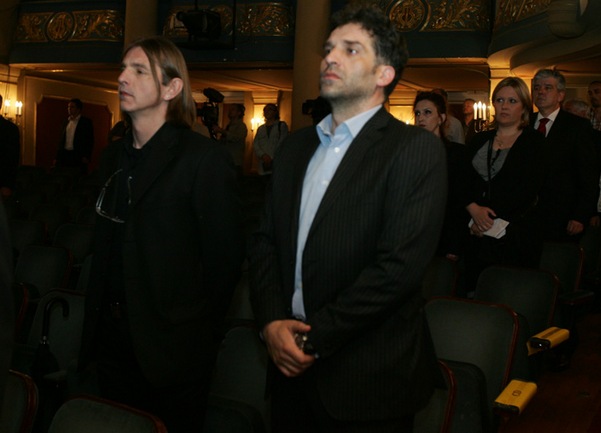 Danis Tanović i Peđa Kojović - Na&scaron;a stranka/ Foto: DEPO PORTAL