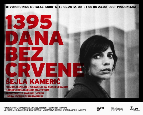 Projekcija filma 1395 dana bez crvene 12. maja Projekcija filma 1395 dana bez crvene 12. maja