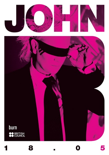 john b plakat