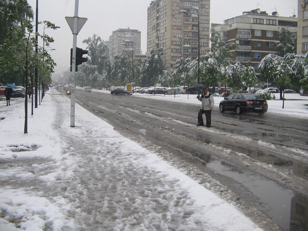 Sarajevo prekrio snijeg, 14. maj/ Foto: DEPO PORTAL Sarajevo prekrio snijeg, 14. maj/ Foto: DEPO PORTAL