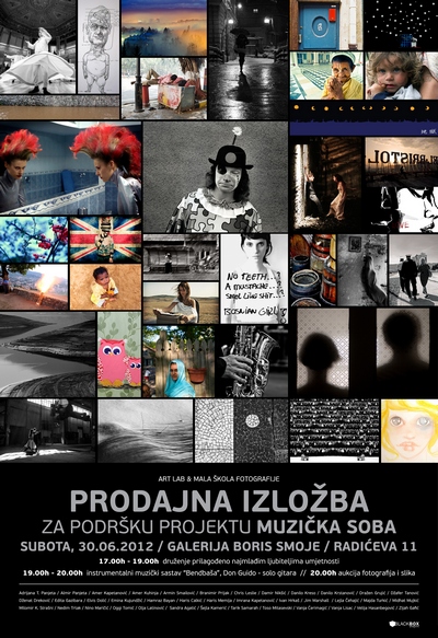 plakat muzicka soba