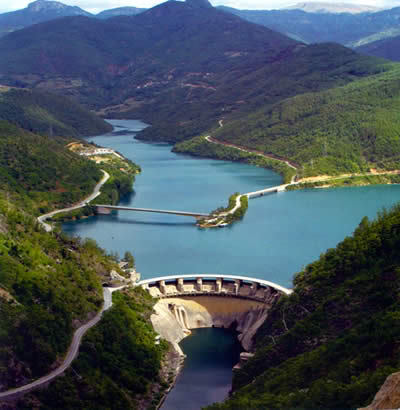 jablanicko jezero brana jablanicko jezero brana