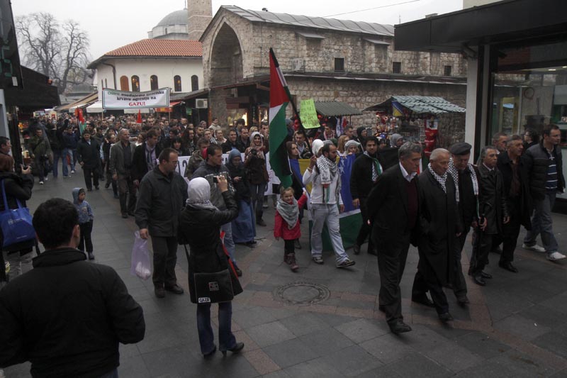 Mirna &scaron;etnja za narod Palestine