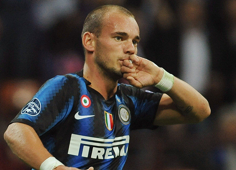 Wesley Sneijder Inter Milan Wesley Sneijder Inter Milan