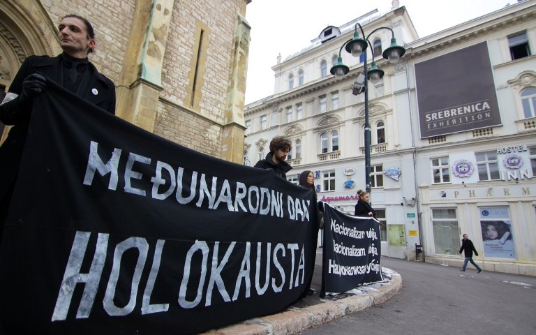 Dan obilježavanje holokausta u Sarajevu/Foto: Anadolija