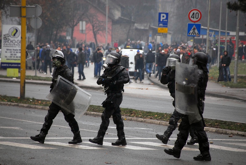 protesti u tuzli/ Foto: Anadolija