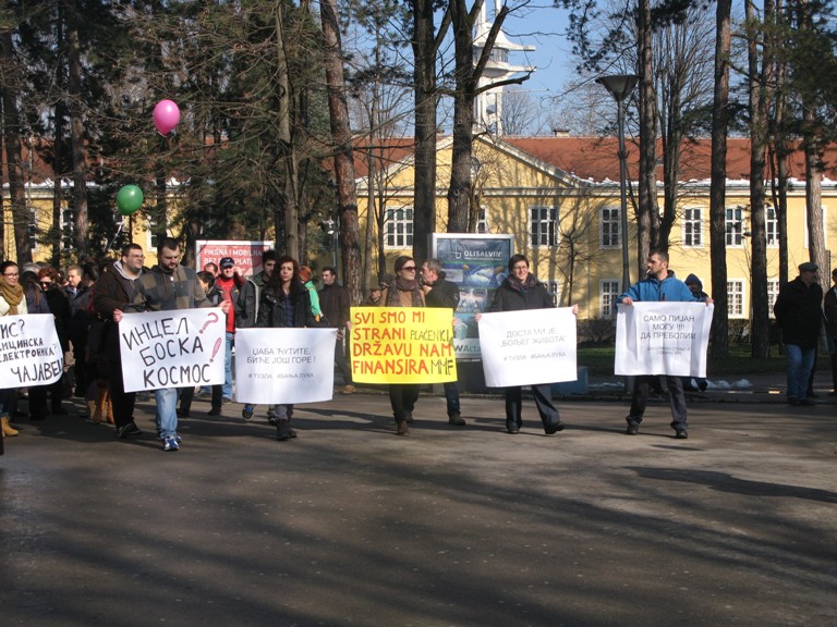 protestna šetnja u banjojluci/Foto: Anadolija