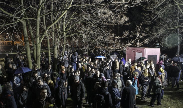 prvi sastanak plenuma građana Sarajeva/ Foto: AA