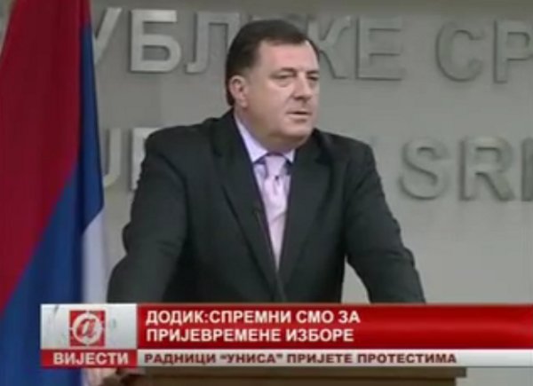 Milorad Dodik nova