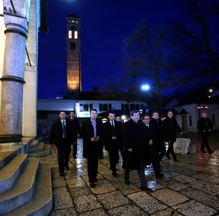 Ahmet Davutoglu stigao u Sarajevo/Foto: Anadolija