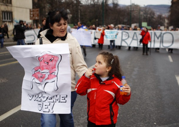 Protesti u Sarajevu, februar/ Foto: AA