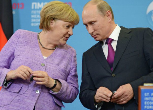 merkel i putin