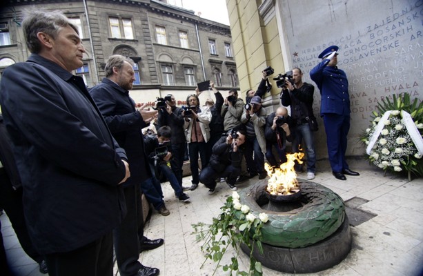 Komšić i Izetbegović 6. april 2014/Foto:AA 