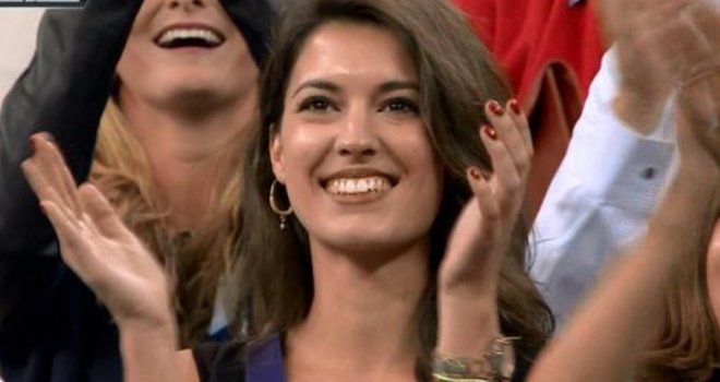 Ćilićeva djevojka Kristijana oduševila svijet svojom ljepotom