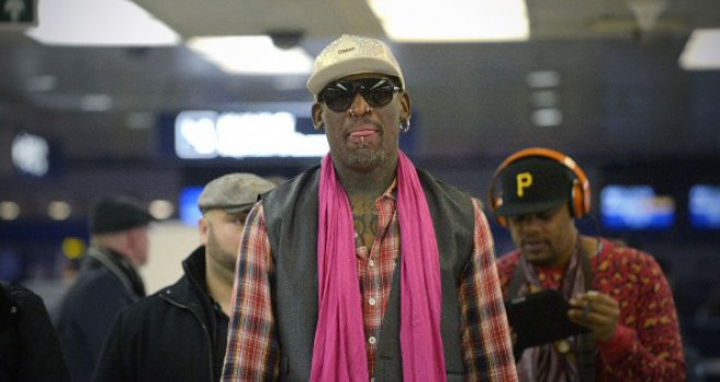 Uhapšen bivši igrač američke NBA lige Dennis Rodman