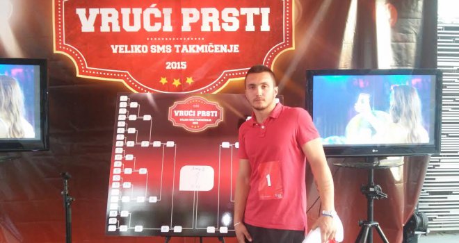 Sarajlija Almer Vatreš treći finalista takmičenja 'Vrući prsti'