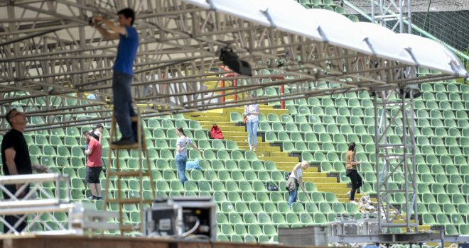 Kako se Koševo priprema za dolazak pape Franje: Stadion prerasta u crkvu na otvorenom