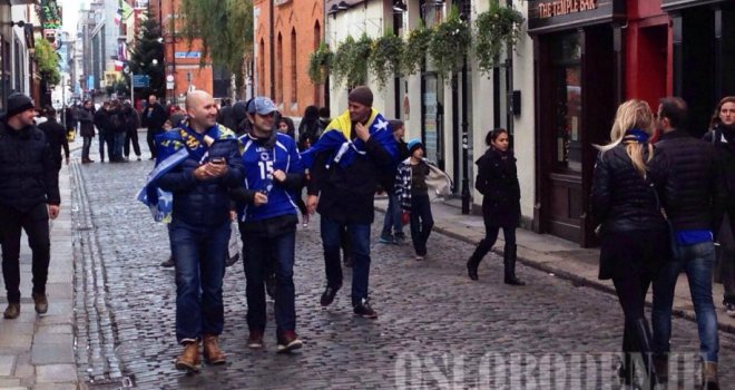 BH Fanaticosi se okupljaju u centru Dublina: Na stadionu Aviva očekuje se oko 3.000 navijača Zmajeva!